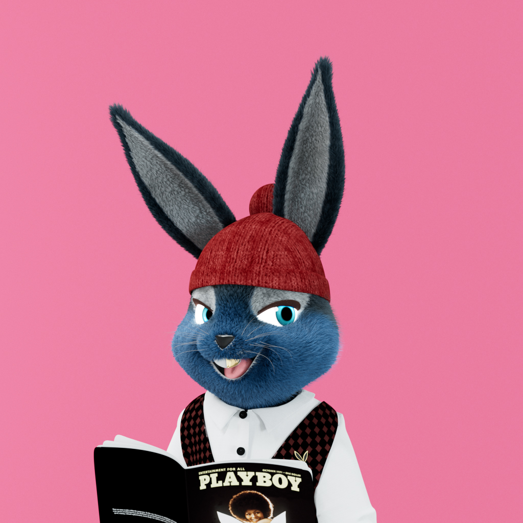 Playboy - The Rabbitars - Rabbitar #8844 - NFT # 8844
