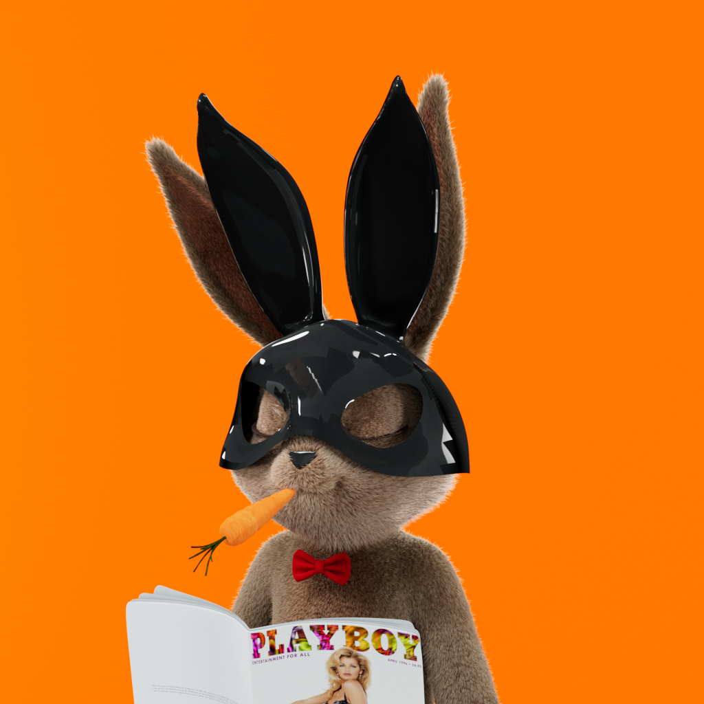 Playboy - The Rabbitars - Rabbitar #8892 - NFT # 8892
