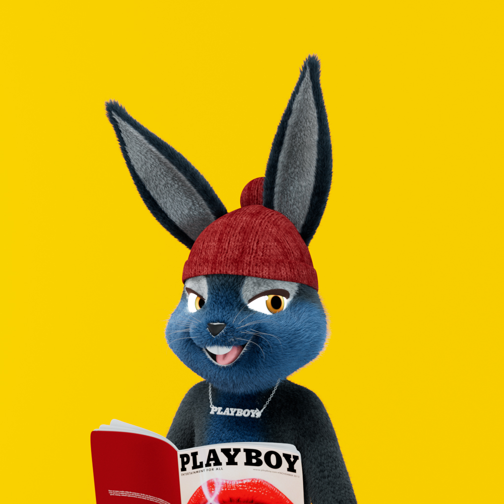 Playboy - The Rabbitars - Rabbitar #8966 - NFT # 8966