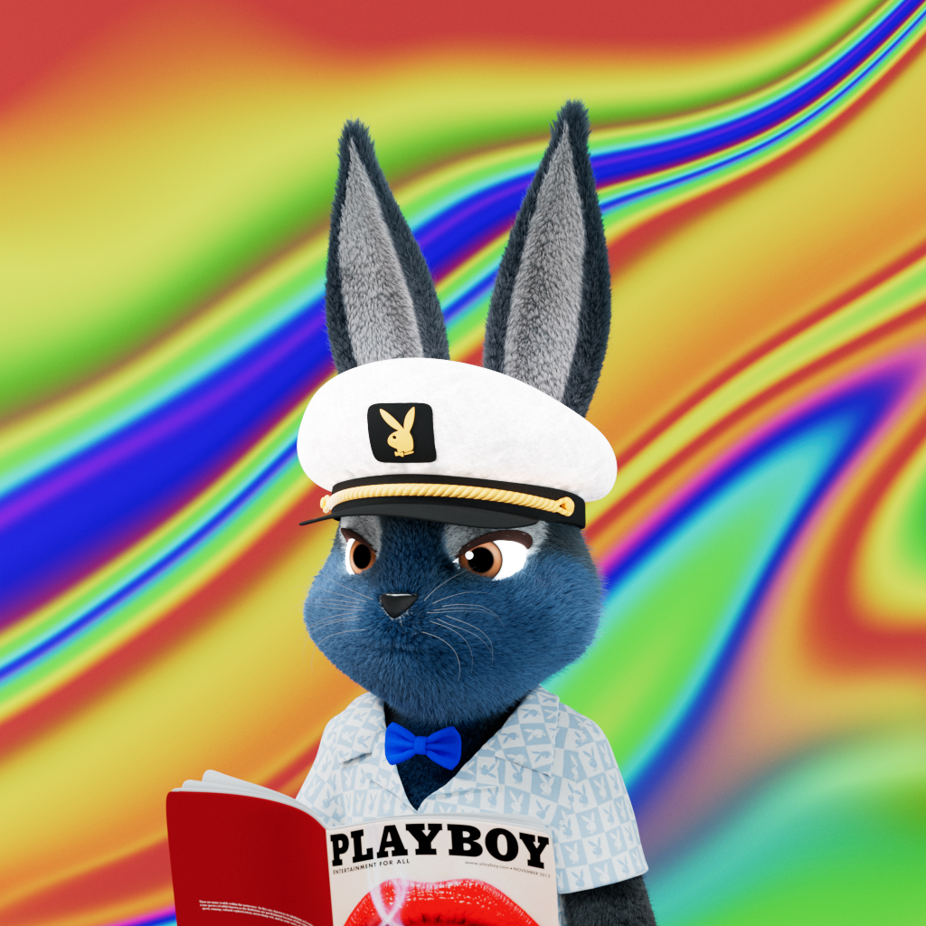 Playboy - The Rabbitars - Rabbitar #9158 - NFT # 9158