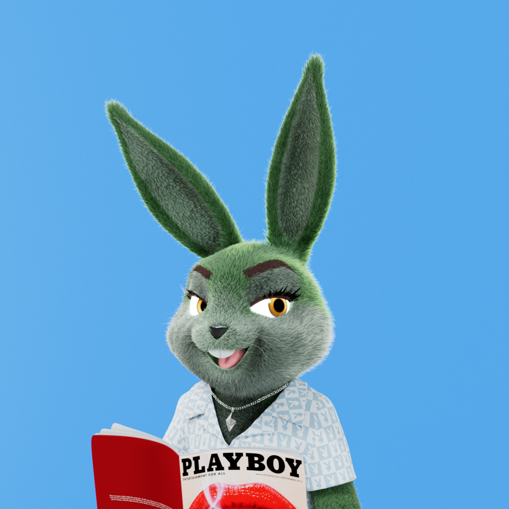 Playboy - The Rabbitars - Rabbitar #9166 - NFT # 9166
