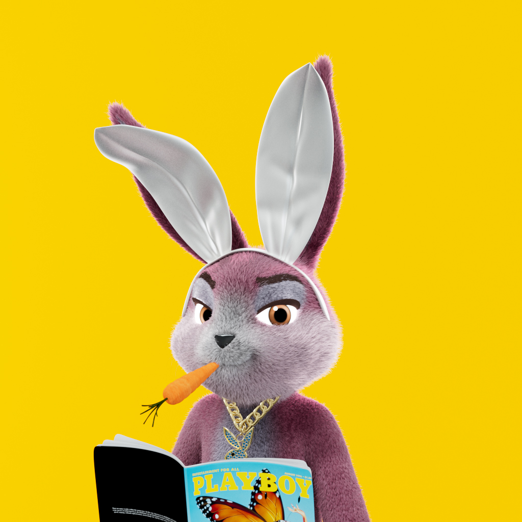 Playboy - The Rabbitars - Rabbitar #9185 - NFT # 9185