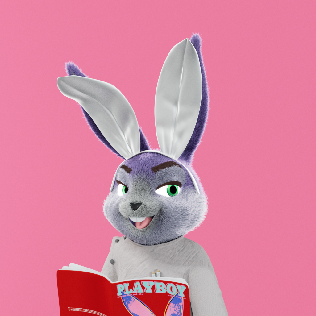 Playboy - The Rabbitars - Rabbitar #9384 - NFT # 9384