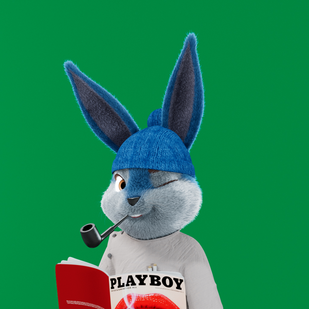Playboy - The Rabbitars - Rabbitar #9393 - NFT # 9393