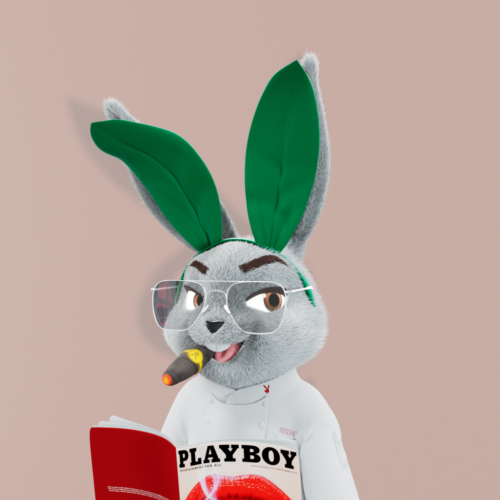 Playboy - The Rabbitars - Rabbitar #9415 - NFT # 9415