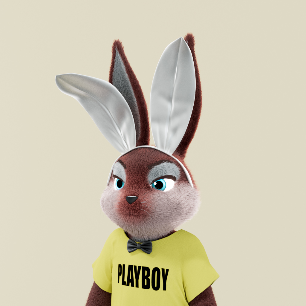 Playboy - The Rabbitars - Rabbitar #9550 - NFT # 9550