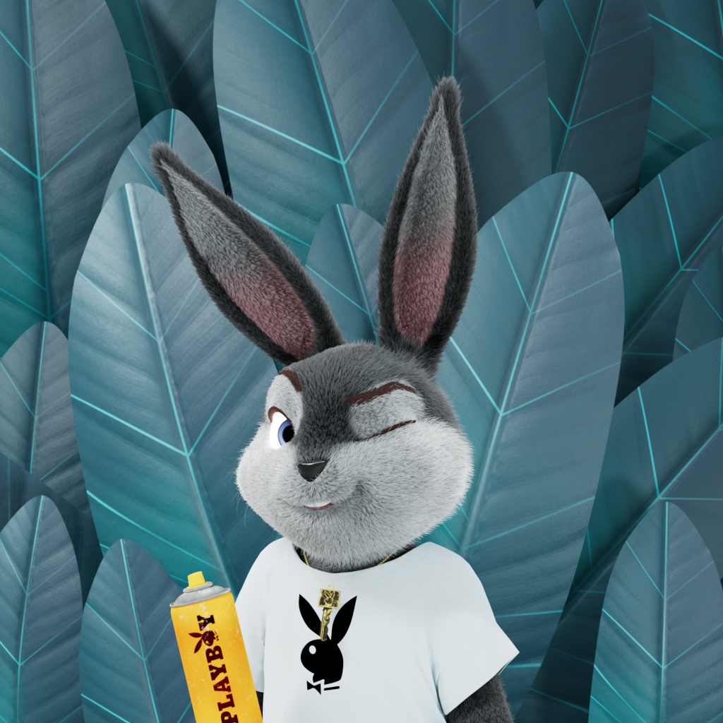 Playboy - The Rabbitars - Rabbitar #9558 - NFT # 9558