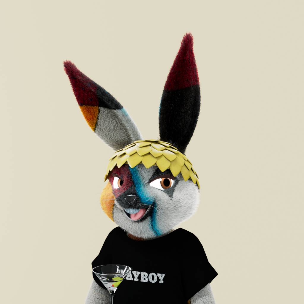 Playboy - The Rabbitars - Rabbitar #9596 - NFT # 9596