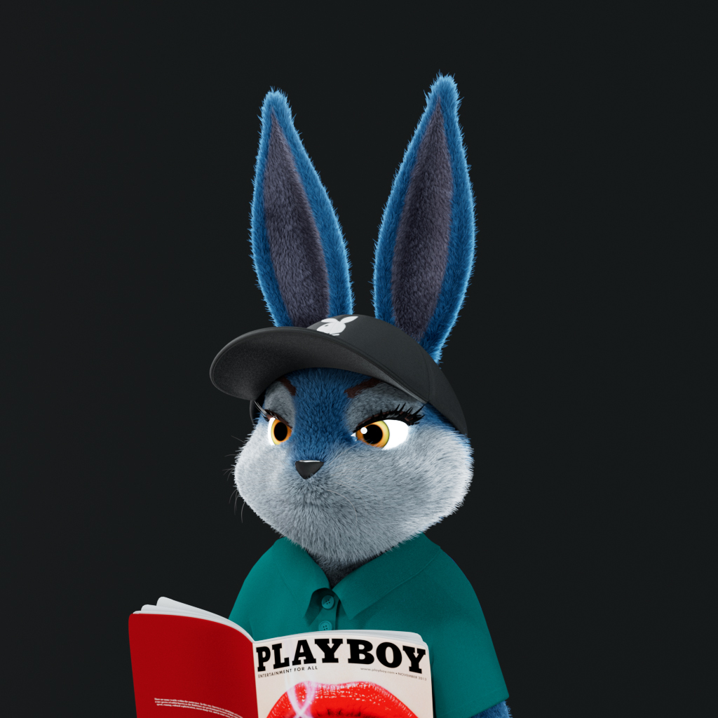 Playboy - The Rabbitars - Rabbitar #9824 - NFT # 9824
