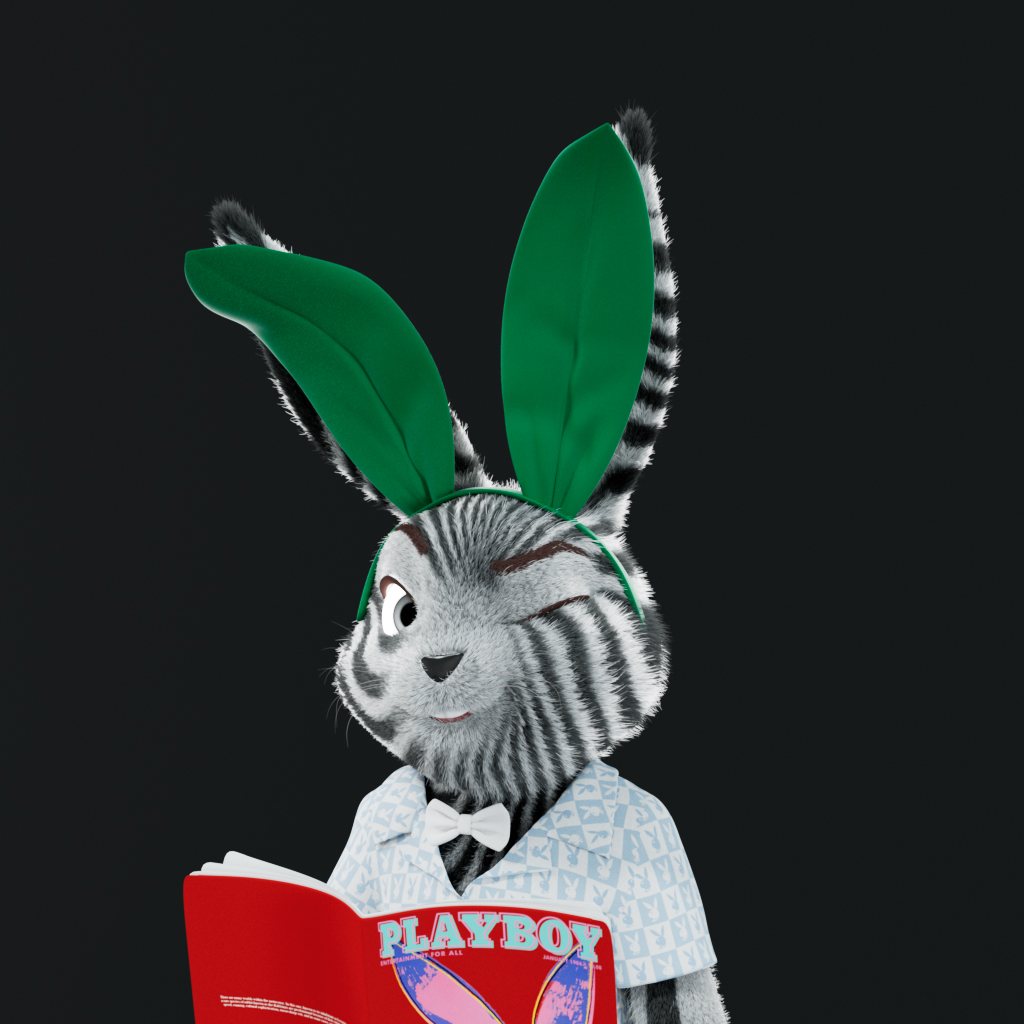 Playboy - The Rabbitars - Rabbitar #9833 - NFT # 9833