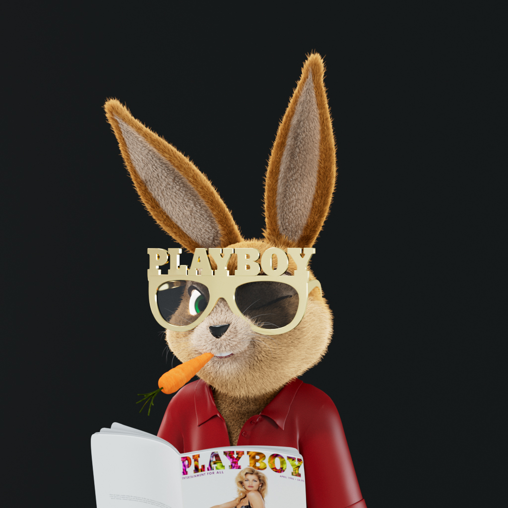Playboy - The Rabbitars - Rabbitar #9834 - NFT # 9834
