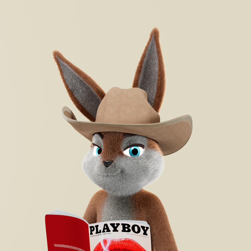 Playboy - The Rabbitars - Rabbitar #9842 - NFT # 9842