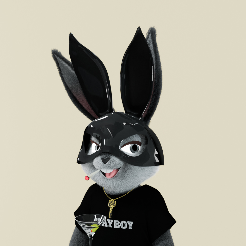 Playboy - The Rabbitars - Rabbitar #9844 - NFT # 9844