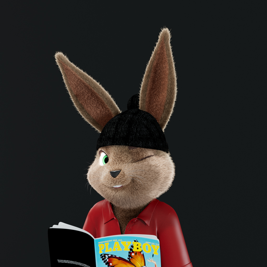 Playboy - The Rabbitars - Rabbitar #9854 - NFT # 9854