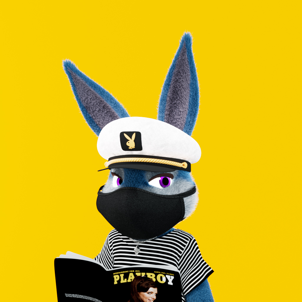Playboy - The Rabbitars - Rabbitar #9855 - NFT # 9855