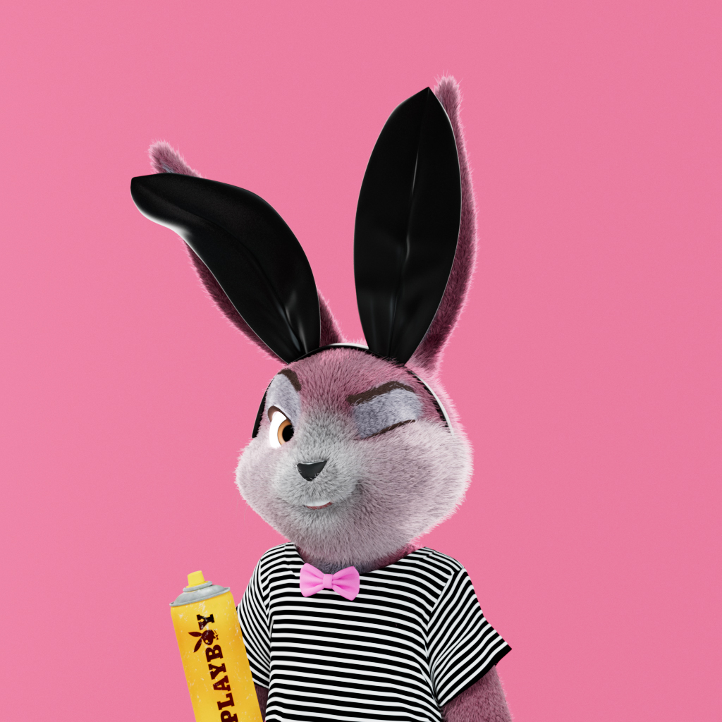 Playboy - The Rabbitars - Rabbitar #9858 - NFT # 9858