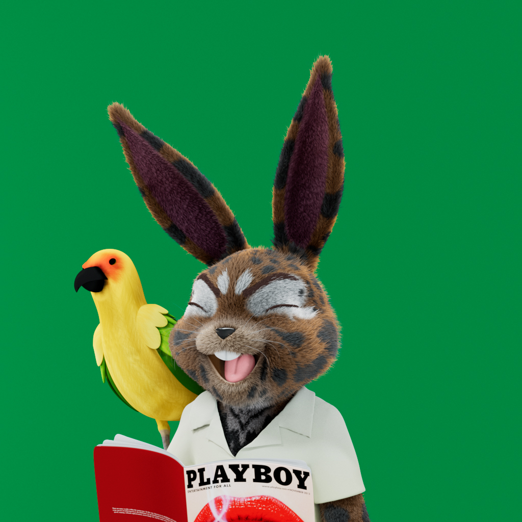 Playboy - The Rabbitars - Rabbitar #9859 - NFT # 9859