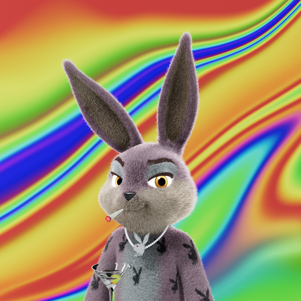 Playboy - The Rabbitars - Rabbitar #9889 - NFT # 9889