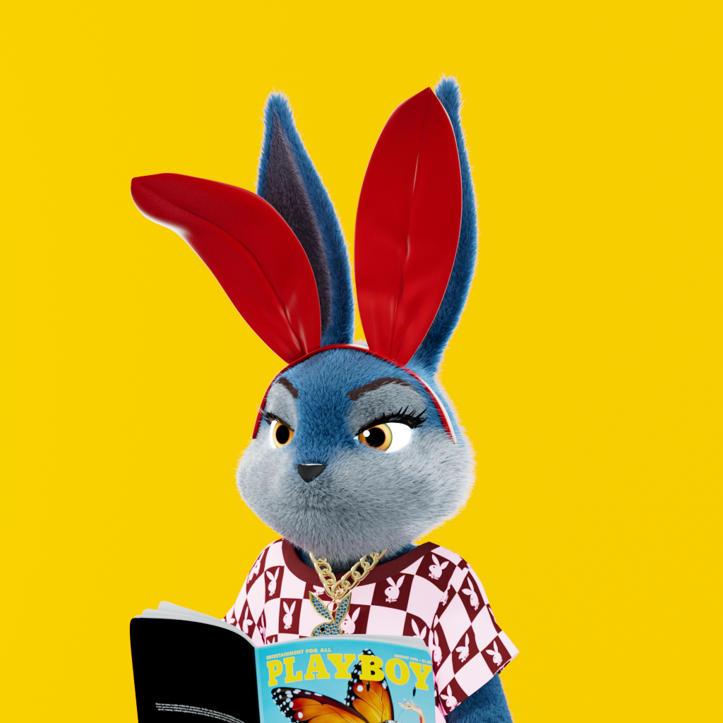 Playboy - The Rabbitars - Rabbitar #9916 - NFT # 9916