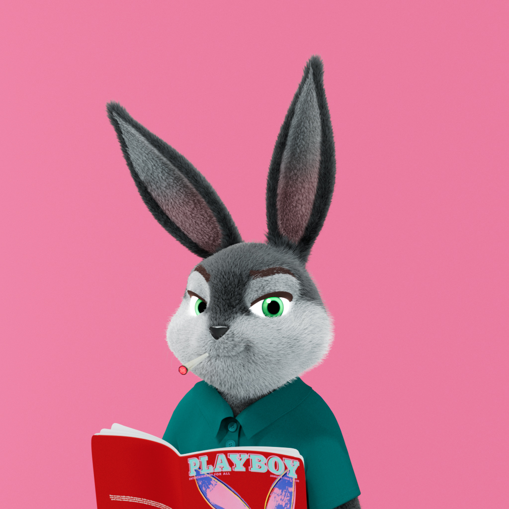 Playboy - The Rabbitars - Rabbitar #9966 - NFT # 9966