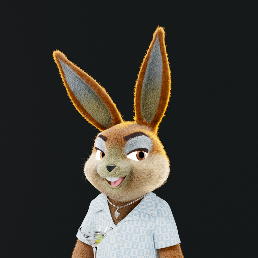 Playboy - The Rabbitars - Rabbitar #10044 - NFT # 10044