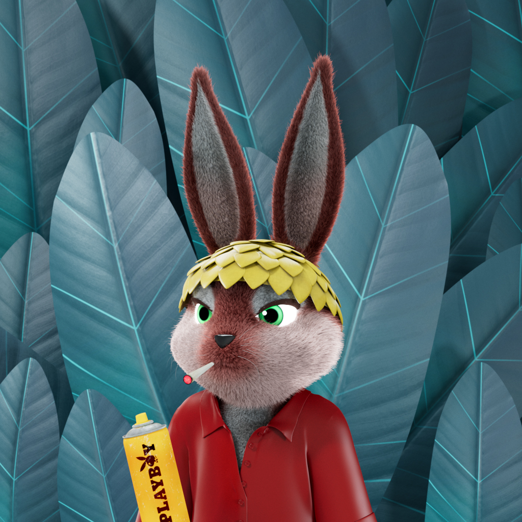 Playboy - The Rabbitars - Rabbitar #10092 - NFT # 10092
