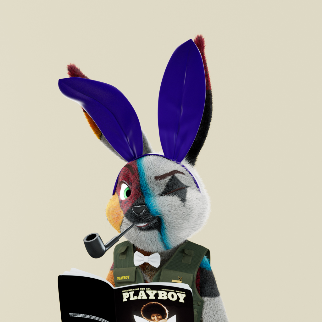 Playboy - The Rabbitars - Rabbitar #10127 - NFT # 10127