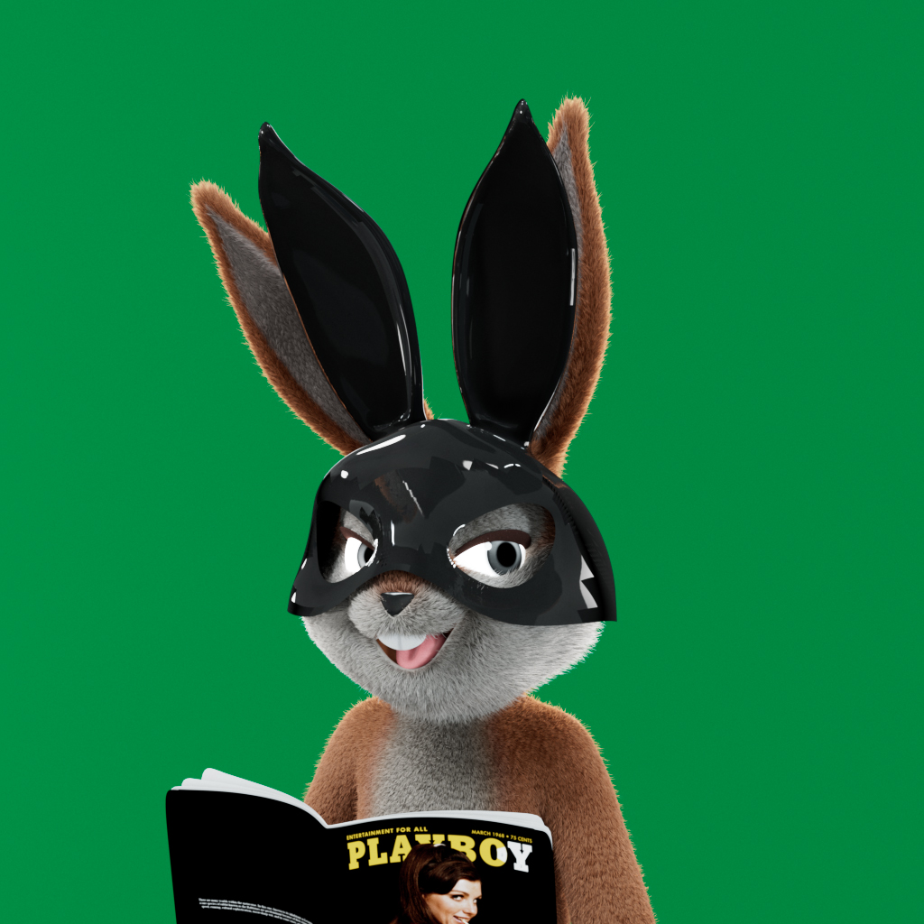 Playboy - The Rabbitars - Rabbitar #10128 - NFT # 10128