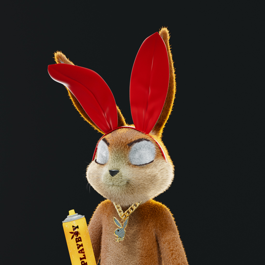Playboy - The Rabbitars - Rabbitar #10358 - NFT # 10358