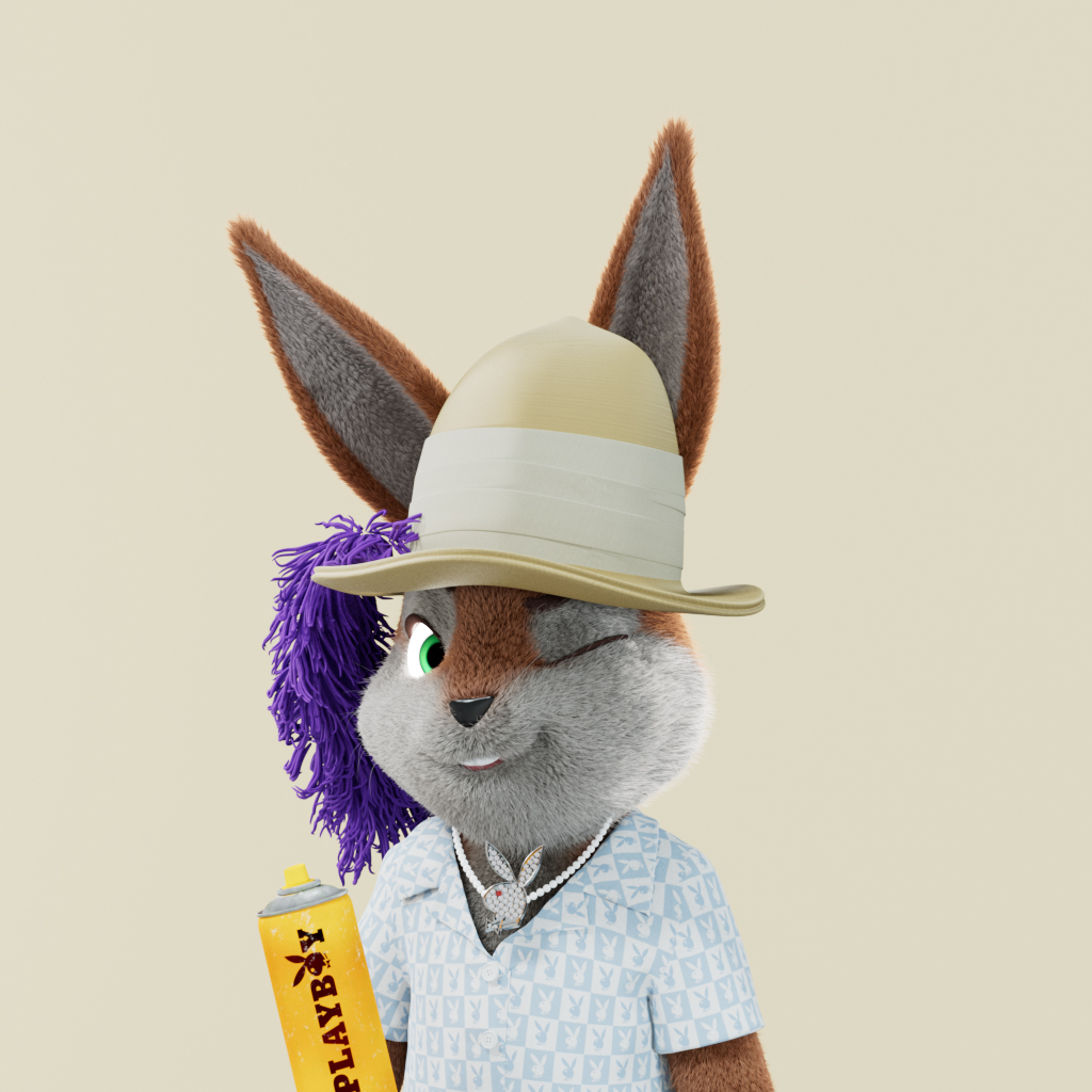 Playboy - The Rabbitars - Rabbitar #10383 - NFT # 10383