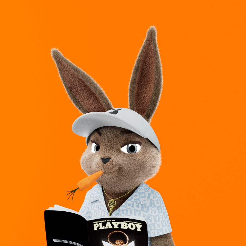 Playboy - The Rabbitars - Rabbitar #10393 - NFT # 10393