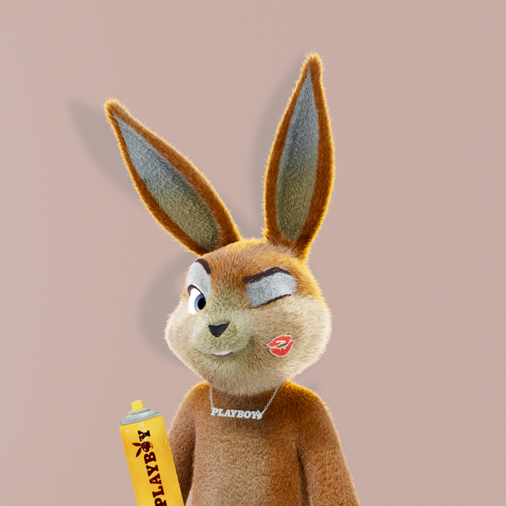 Playboy - The Rabbitars - Rabbitar #10408 - NFT # 10408