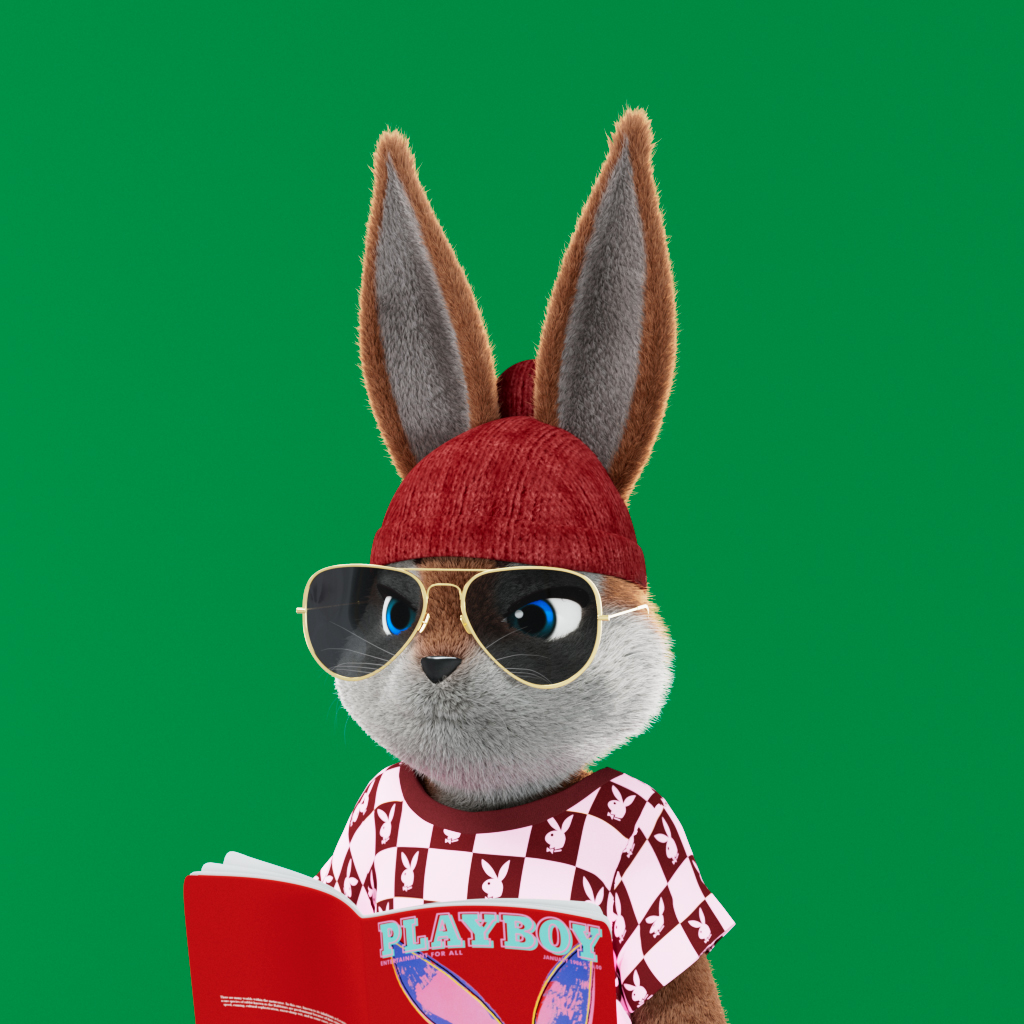 Playboy - The Rabbitars - Rabbitar #10443 - NFT # 10443