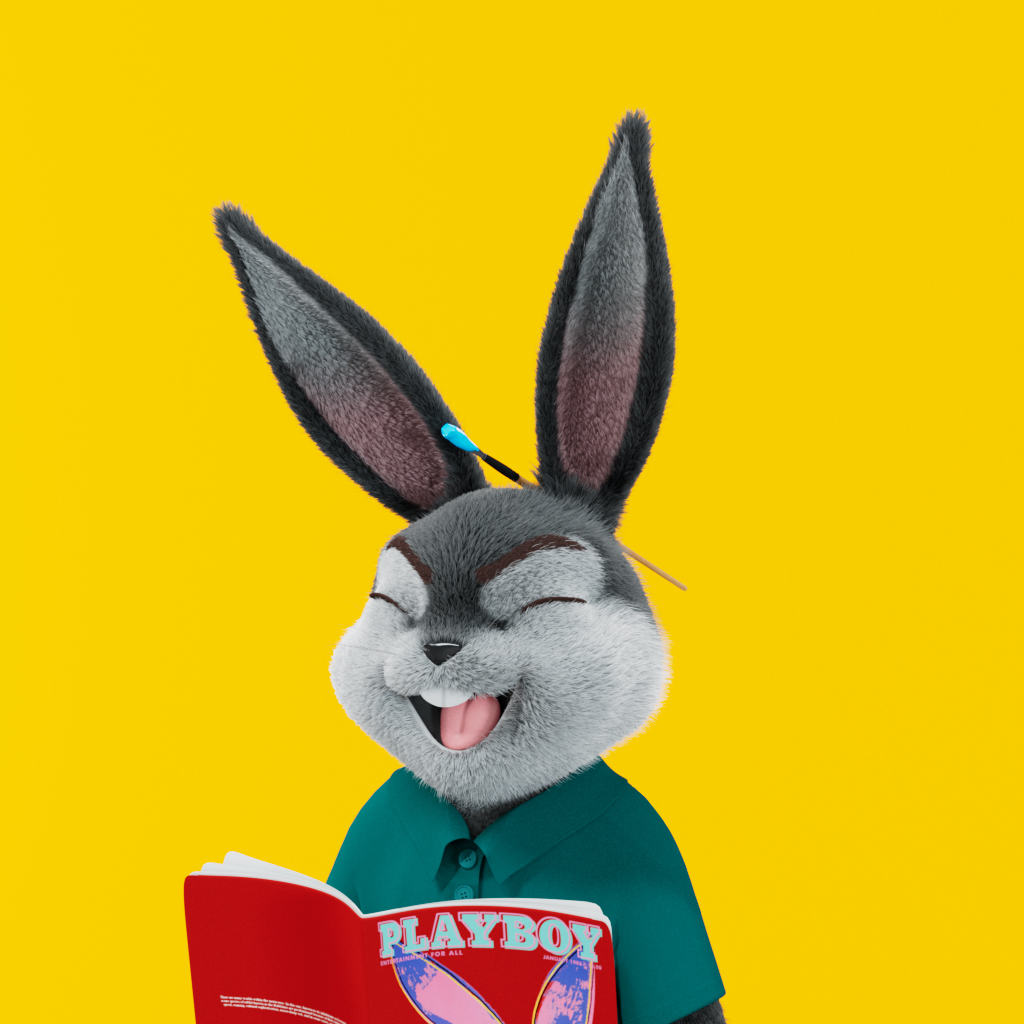 Playboy - The Rabbitars - Rabbitar #10458 - NFT # 10458