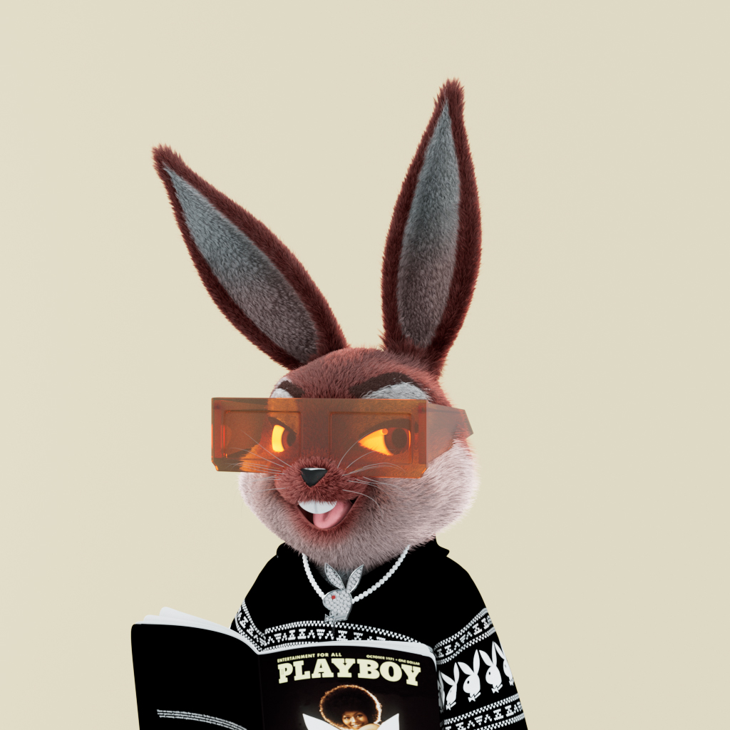 Playboy - The Rabbitars - Rabbitar #10608 - NFT # 10608
