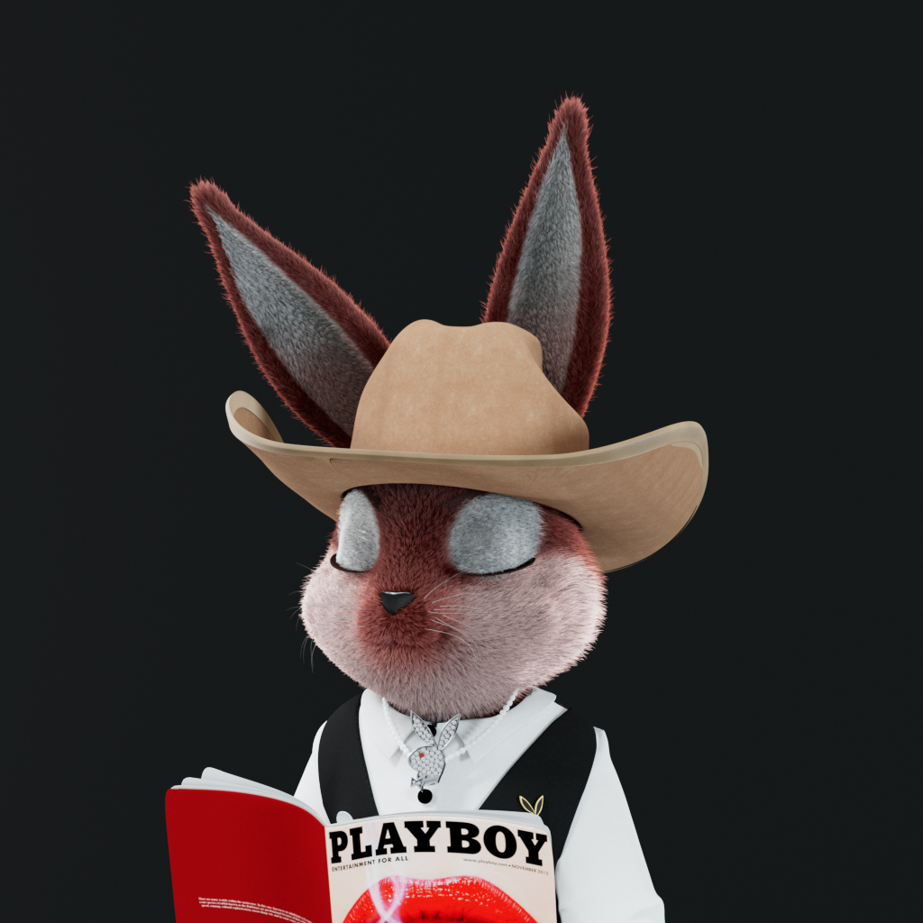 Playboy - The Rabbitars - Rabbitar #10676 - NFT # 10676
