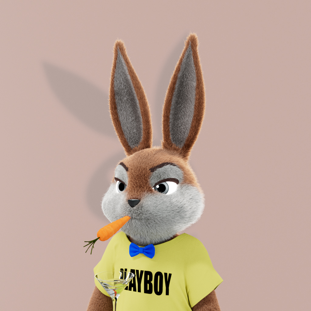 Playboy - The Rabbitars - Rabbitar #10721 - NFT # 10721