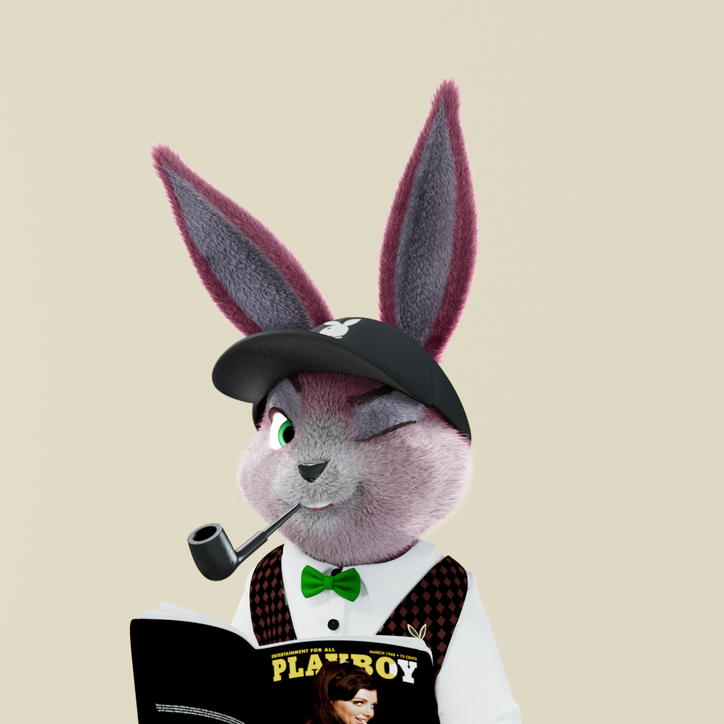 Playboy - The Rabbitars - Rabbitar #10743 - NFT # 10743
