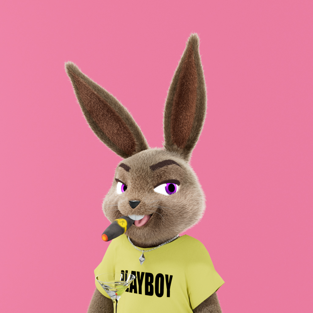 Playboy - The Rabbitars - Rabbitar #10798 - NFT # 10798