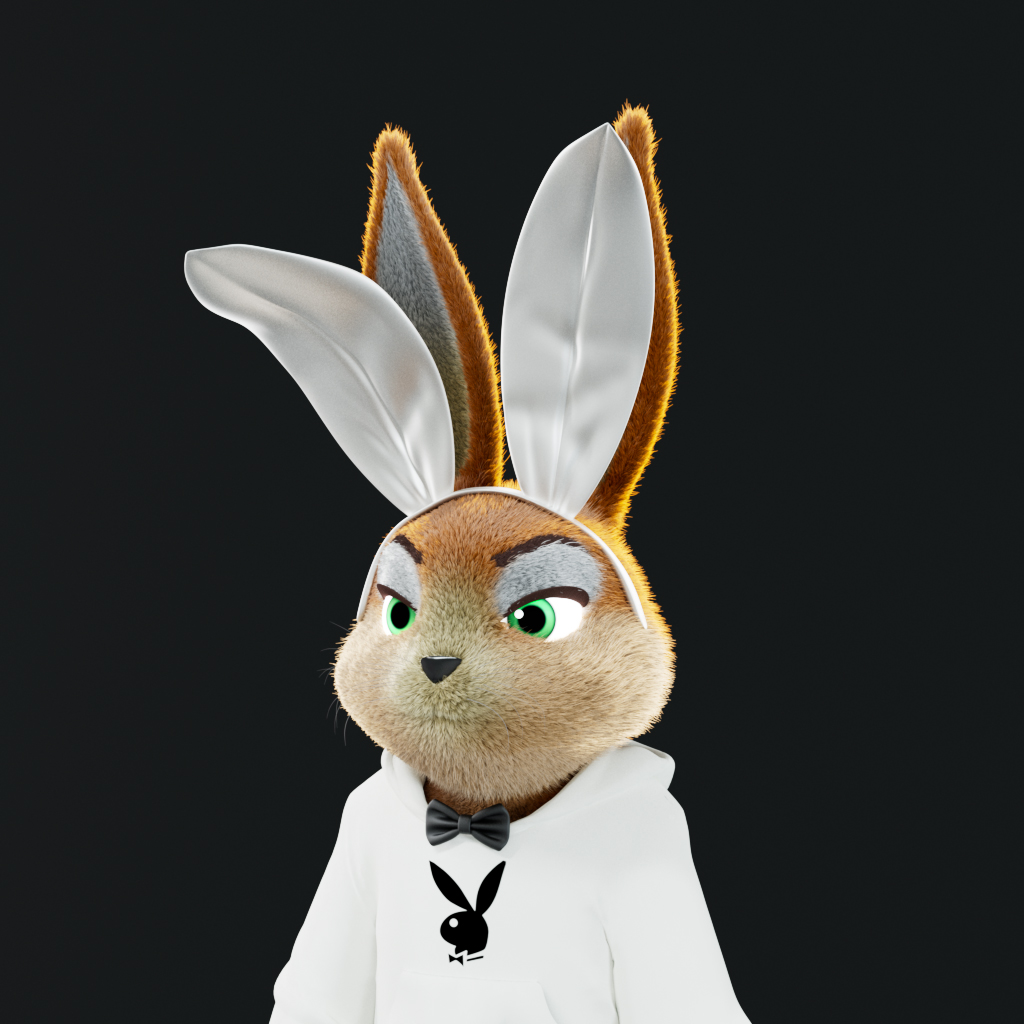 Playboy - The Rabbitars - Rabbitar #10804 - NFT # 10804