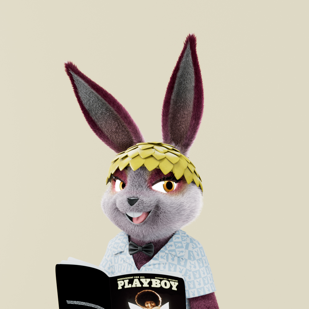 Playboy - The Rabbitars - Rabbitar #10829 - NFT # 10829