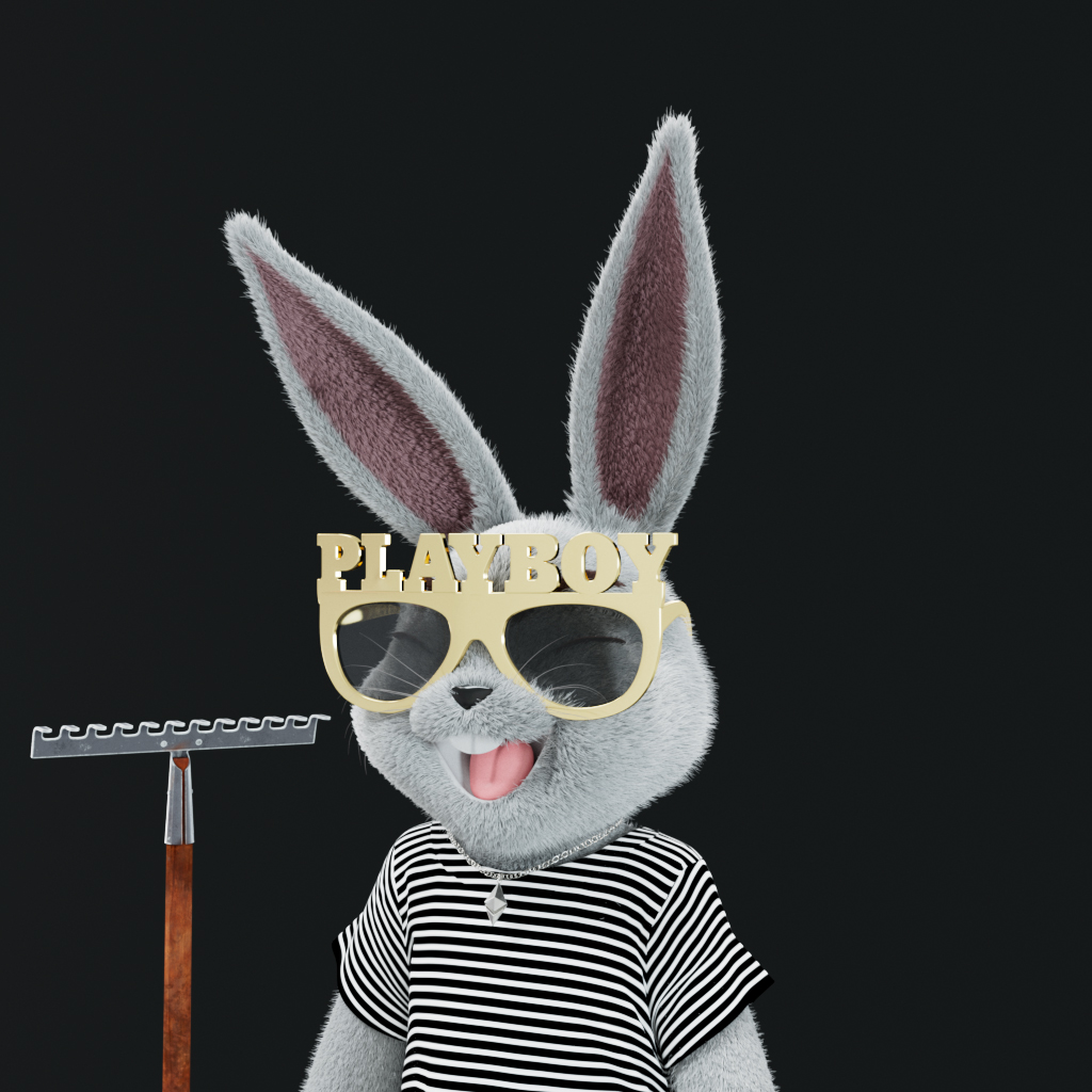 Playboy - The Rabbitars - Rabbitar #10858 - NFT # 10858