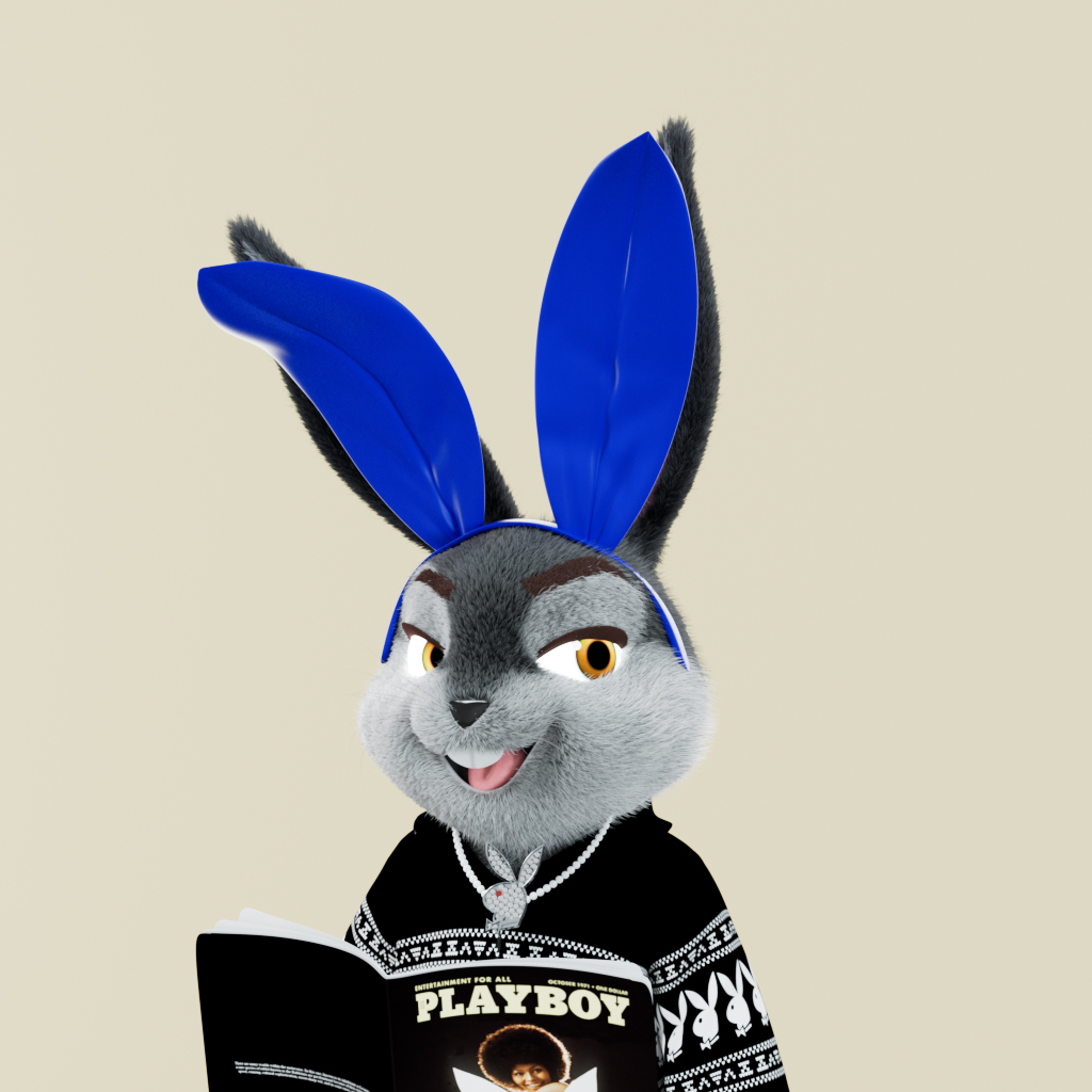 Playboy - The Rabbitars - Rabbitar #10884 - NFT # 10884