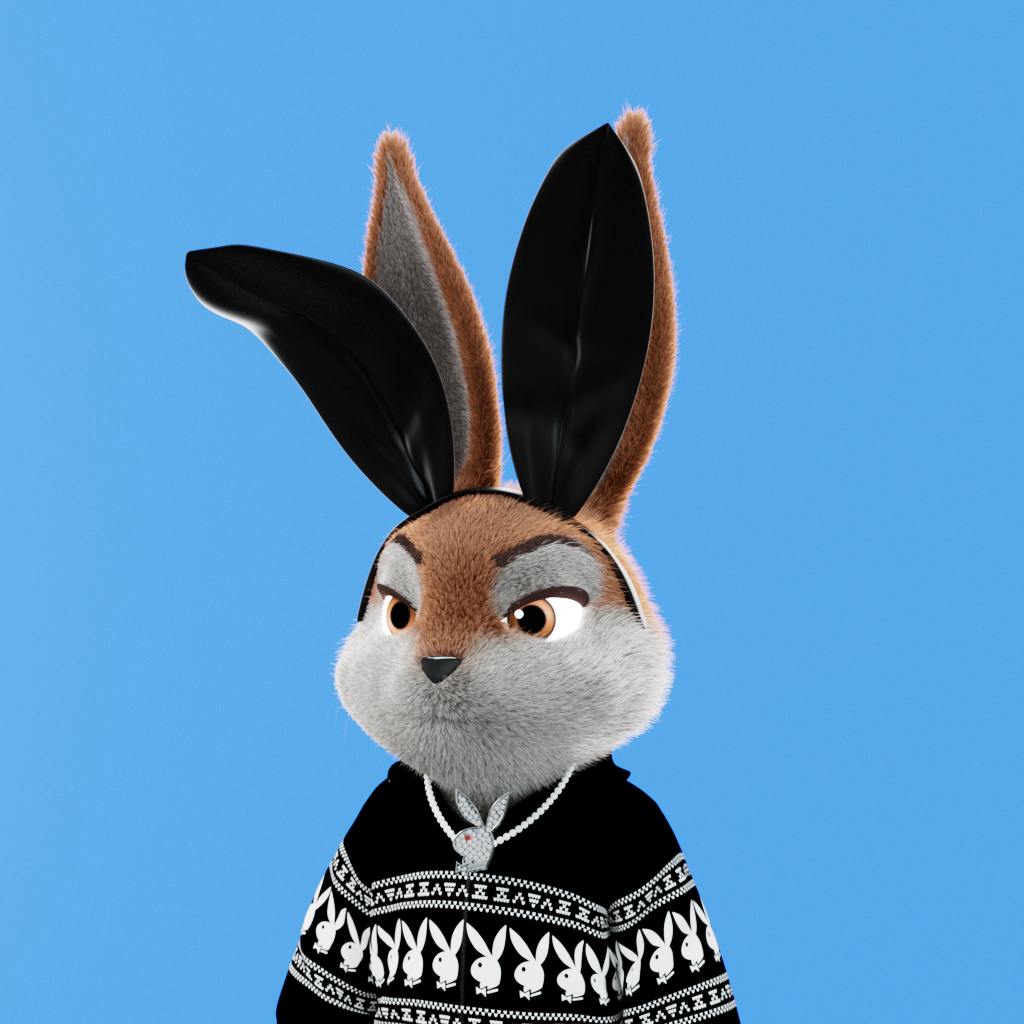 Playboy - The Rabbitars - Rabbitar #10934 - NFT # 10934