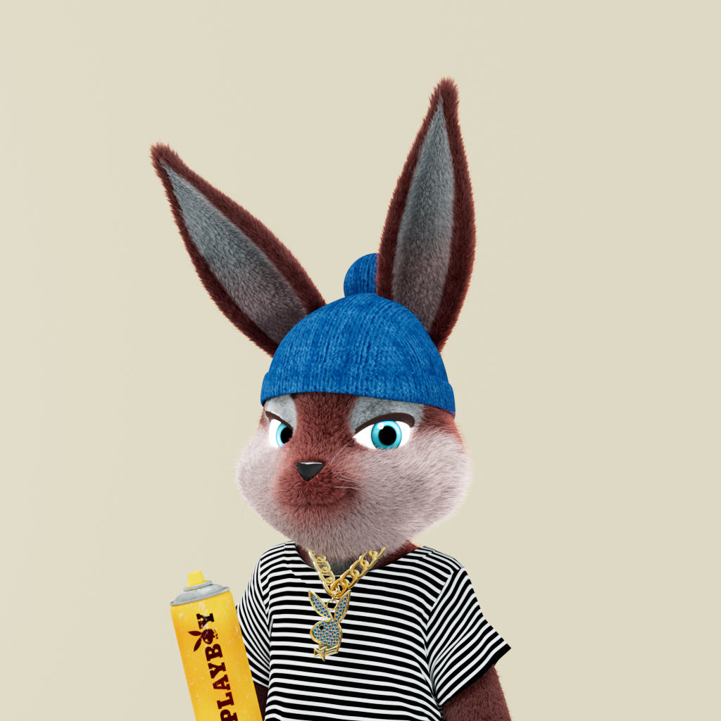 Playboy - The Rabbitars - Rabbitar #10950 - NFT # 10950