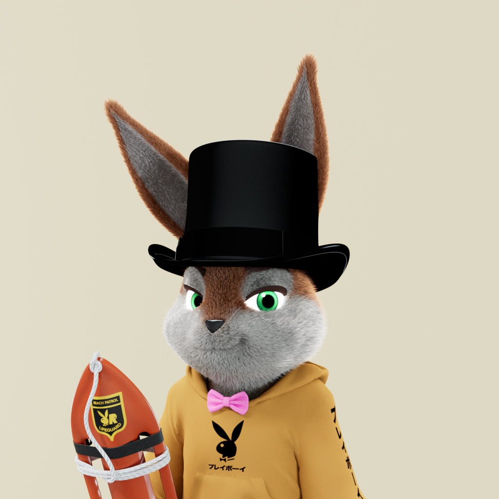 Playboy - The Rabbitars - Rabbitar #11266 - NFT # 11266
