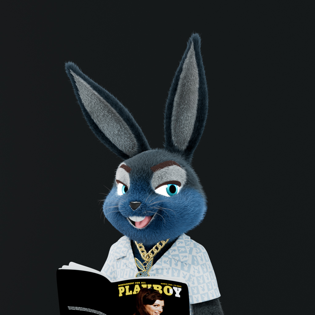 Playboy - The Rabbitars - Rabbitar #11308 - NFT # 11308