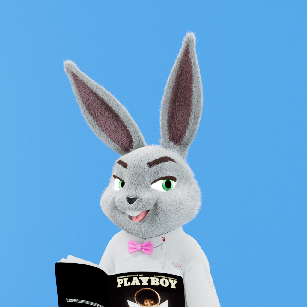 Playboy - The Rabbitars - Rabbitar #11343 - NFT # 11343