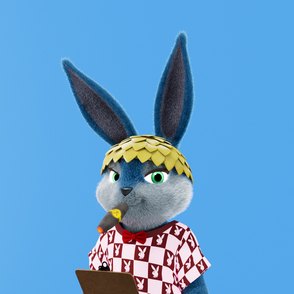 Playboy - The Rabbitars - Rabbitar #11344 - NFT # 11344