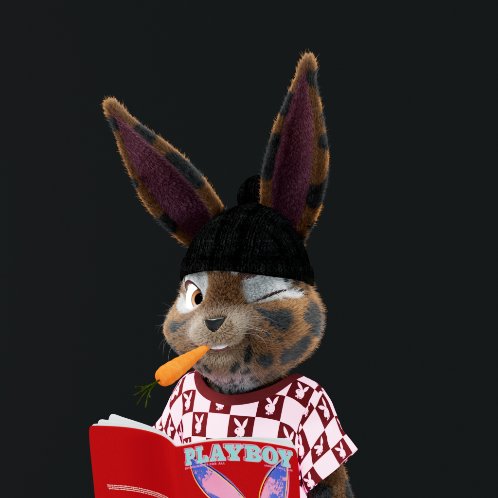 Playboy - The Rabbitars - Rabbitar #11386 - NFT # 11386